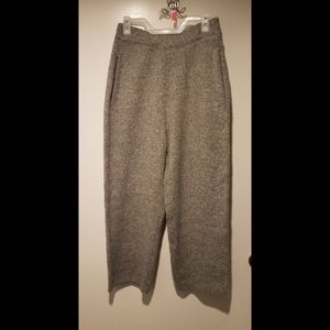 Gray knit pants - Zara